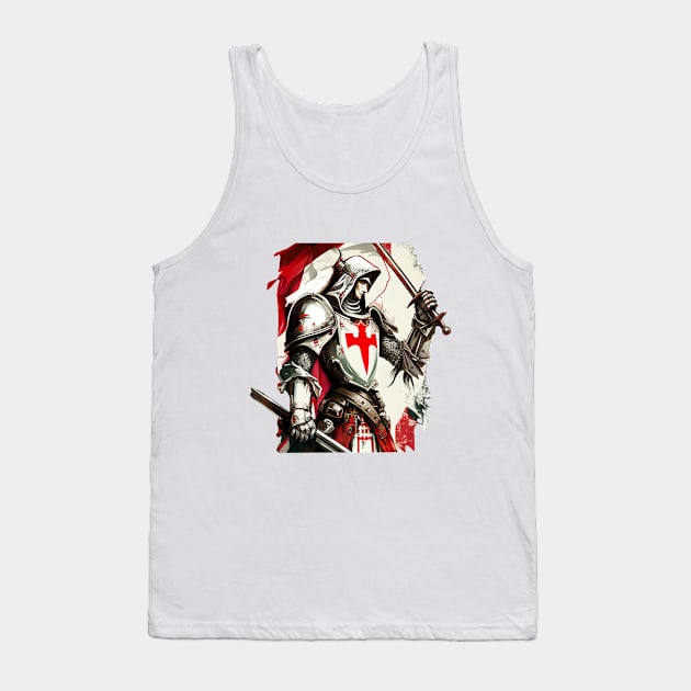 Dragon Slayer: Saint George Edition Tank Top by Phantom Troupe